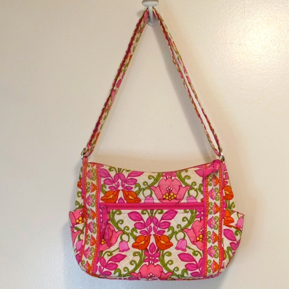 Vera Bradley Medium Pink Floral Purse